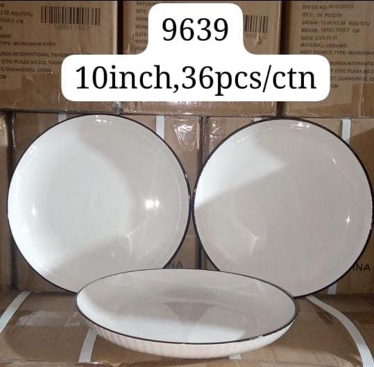 10 INCH PLATE 9639